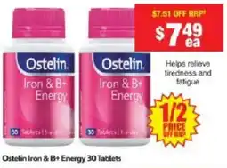 Chemist Warehouse Ostelin Iran & B+ Energy offer