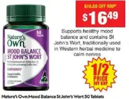 Chemist Warehouse Nature's Own Mood Balance St John's Wort offer