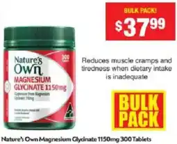 Chemist Warehouse Nature's Own Magnesium Glycinate offer