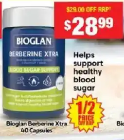 Chemist Warehouse Bioglan Berberine Xtra offer