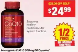 Chemist Warehouse Microgenics coq10 offer