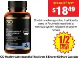 Chemist Warehouse Go healthy ashwagandha plus stress & energy offer