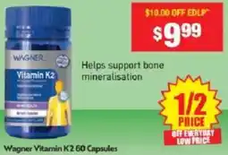 Chemist Warehouse Wagner Vitamin K2 offer