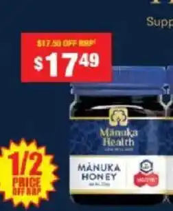 Chemist Warehouse Manuka honey offer