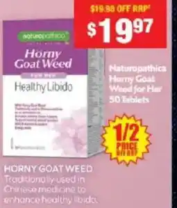 Chemist Warehouse Horny Goat Weed Healthy Libido offer