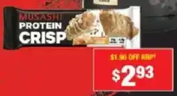 Chemist Warehouse Musashi protein crisp offer