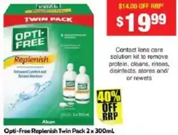 Chemist Warehouse Opti-Free Replenish offer