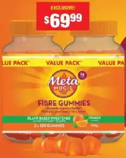 Chemist Warehouse Metamucil fibre gummies offer