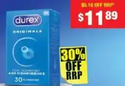 Chemist Warehouse Durex Regular Condoms offer