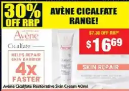 Chemist Warehouse Avene Cicalfate Restorative Skin Cream offer