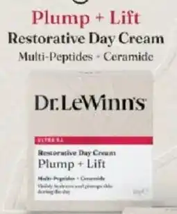 Chemist Warehouse Dr.LeWinn's Restorative Day Cream Plump + Lift offer