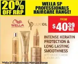 Chemist Warehouse Wella SP Professionals Haircare Range offer