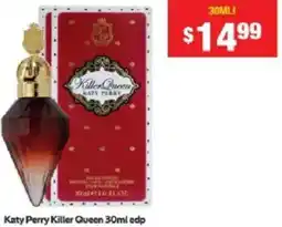 Chemist Warehouse Katy Perry Killer Queen offer
