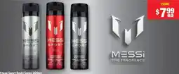 Chemist Warehouse Messi Sport Body Spray offer