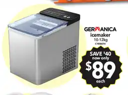 Cheap as Chips Germanica icemaker offer