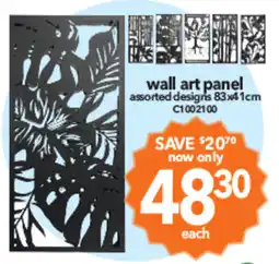 Cheap as Chips Wall art panel offer