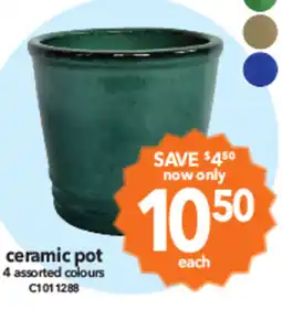 Cheap as Chips Ceramic pot offer