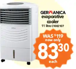 Cheap as Chips GERMANICA evaporative cooler offer
