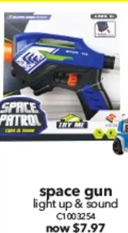 Cheap as Chips Space gun light up & sound offer