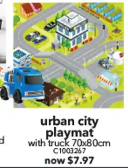 Cheap as Chips Urban city playmat offer