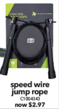 Cheap as Chips Speed wire jump rope offer
