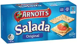 IGA Arnott’s Salada Crackers Selected Varieties offer