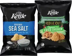 IGA Kettle Potato Chips Selected Varieties offer