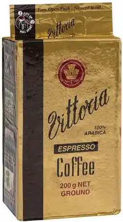 IGA Vittoria Espresso Ground Coffee offer