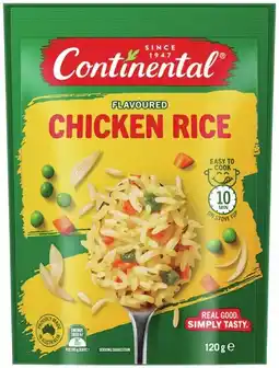 IGA Continental Flavoured Rice 115‑125g Selected Varieties offer