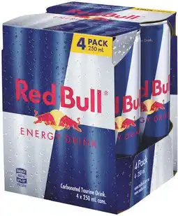 IGA Red Bull Energy Drink Selected Varieties offer