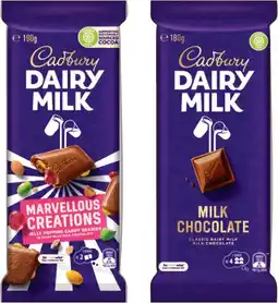 IGA Cadbury Chocolate Block Selected Varieties offer