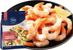 IGA Global Seafoods Cooked Prawn Cutlets Tail On offer
