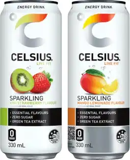IGA Celsius Sparkling Energy Drink Selected Varieties offer