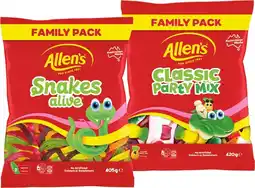 IGA Allen’s Lollies Family‑420g Selected Varieties offer