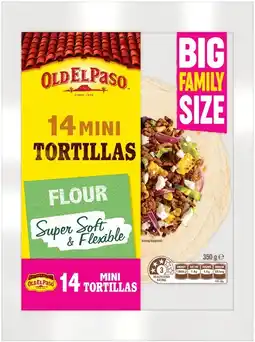 IGA Old El Paso Mini Tortillas Flour offer