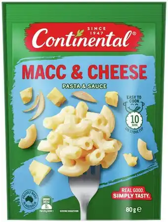 Continental Pasta & Sauce Selected Varieties