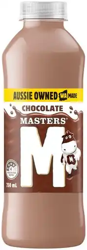 IGA Masters Flavoured Milk Selected Varieties offer