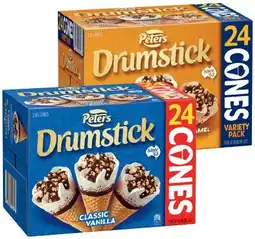 IGA Peters Drumstick or Summer Faves 24 Pack Selected Varieties offer