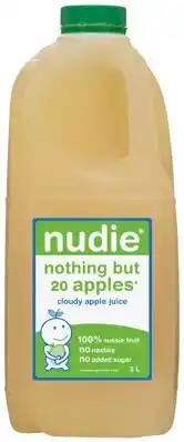 IGA Nudie Apple Juice or Tropical Brekkie Juice 2 Litre offer