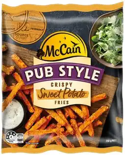 IGA McCain Pub Style Crispy Sweet Potato Fries offer