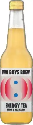 Two Boys Brew Energy Tea Selected Varieties