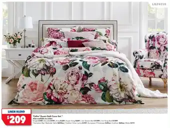 'Celine' Queen Quilt Cover Set