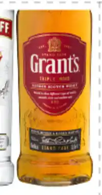 IGA grant's scotch whisky 700ml offer