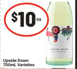 IGA Upside down 750ml varieties offer