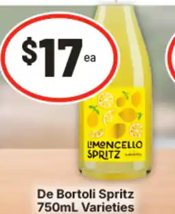 IGA De bortoli spritz 750ml varieties offer