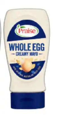 IGA Whole egg creamy squeezy mayo 230g offer