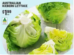 IGA Australian iceberg lettuce offer
