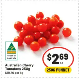 IGA Australian Cherry Tomatoes 250g offer