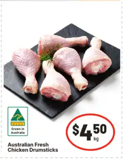 IGA Australian Fresh Chicken Drumsticks offer