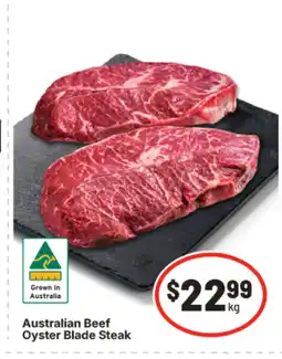 IGA Australian Beef Oyster Blade Steak offer